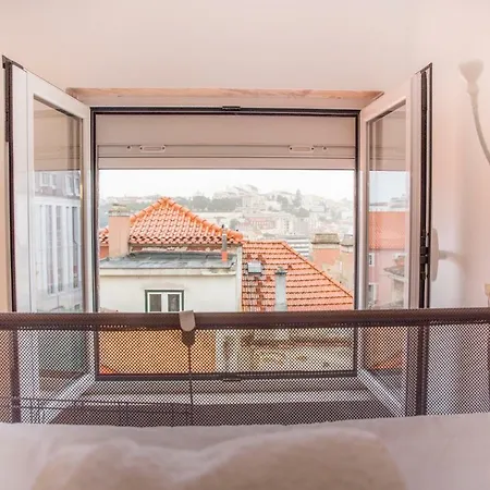 Stylish T3 Castle View, Rossio Apartman *